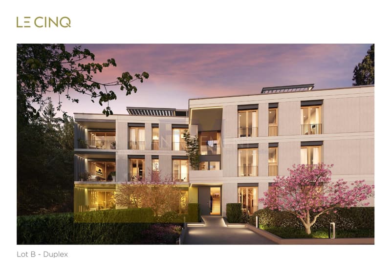 Pregny-Chambésy ? Appartement en duplex de 5 pièces avec rez inférieur habitable, grandes terrasses et jardin traversant (6)