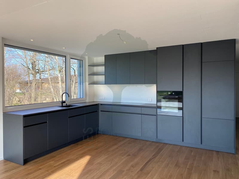 Bella casa di architetto di 4,5 locali a piano terra (2)