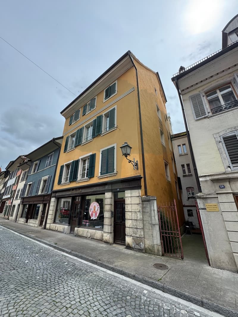 For Sale - Building in the Old Town of Porrentruy (3)