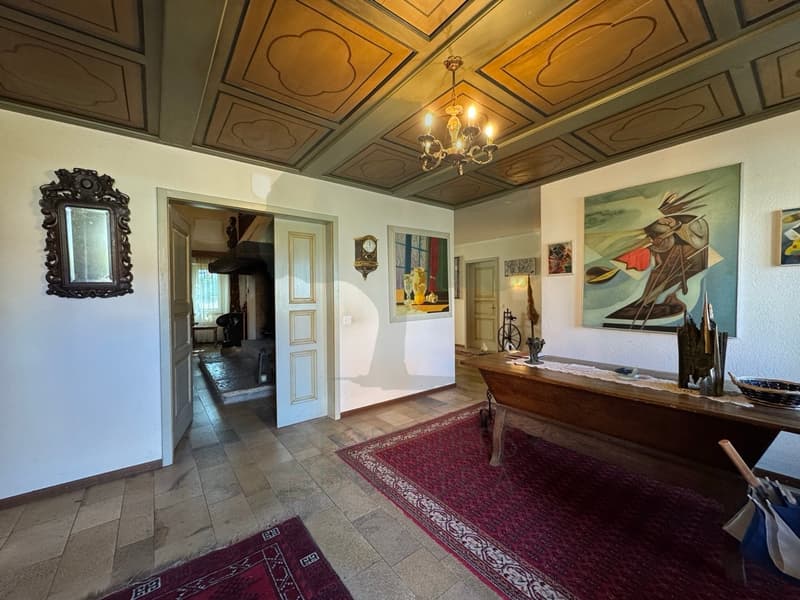 Casa di carattere con granaio amovibile ad Alle (4)