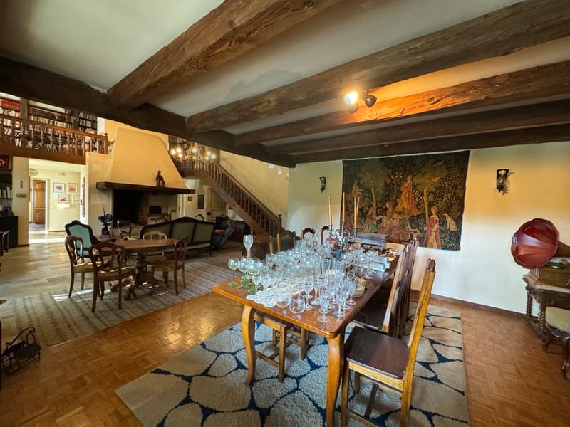 Casa di carattere con granaio amovibile ad Alle (12)