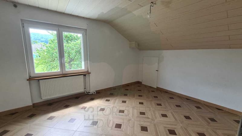 Family house with two 3.5-room apartments and three garages (6)
