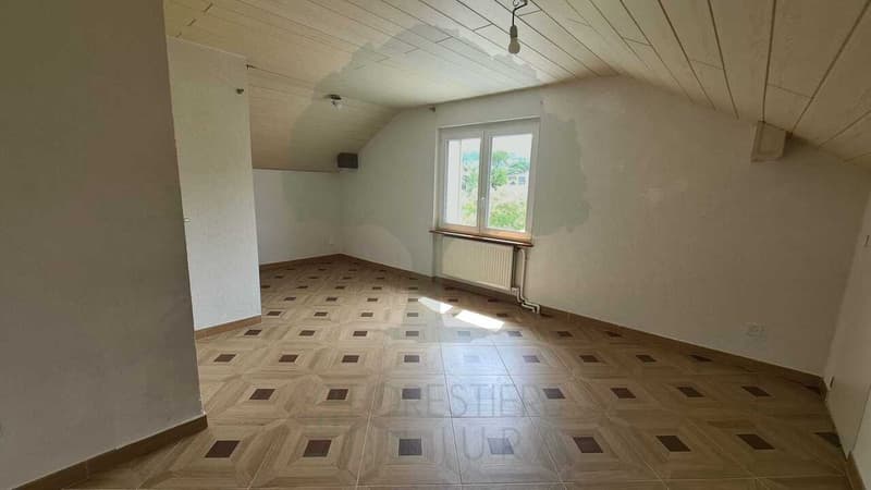 Family house with two 3.5-room apartments and three garages (8)