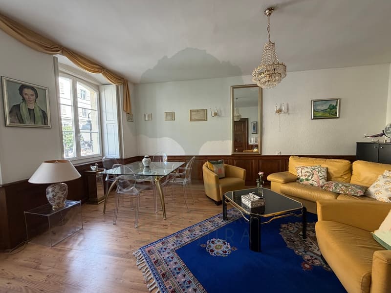 Character apartment of 4 rooms in the old town of Porrentruy (3)
