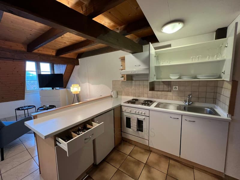 Charmant appartement avec mezzanine en vieille ville de Porrentruy (5)