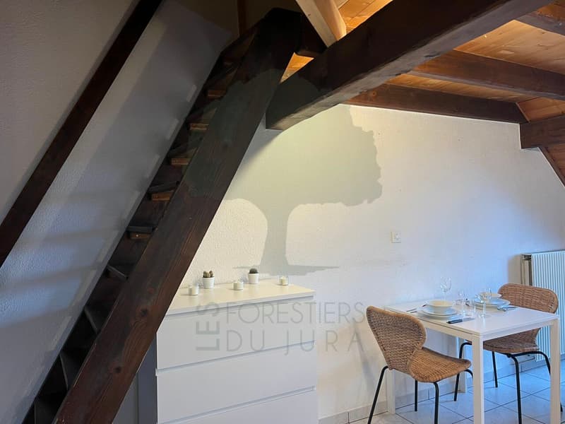 Charmant appartement avec mezzanine en vieille ville de Porrentruy (6)