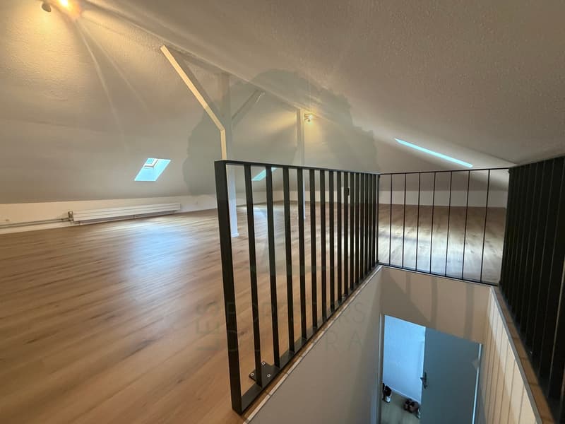 Spacieux 5,5 pièces en duplex entièrement rénové à Delémont (9)