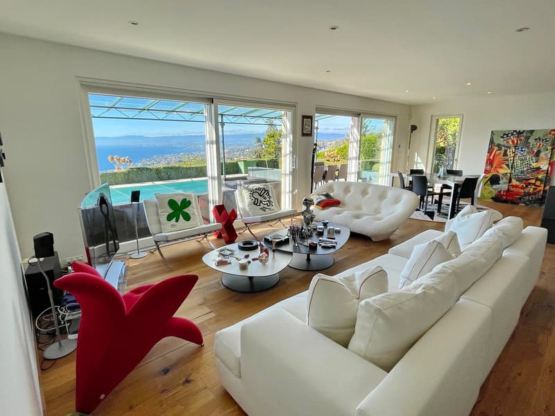 La Croix-sur-Lutry Magnifique appartement en terrasse avec piscine privée (6)