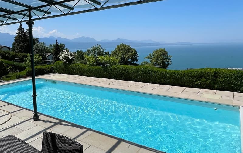 La Croix-sur-Lutry Magnifique appartement en terrasse avec piscine privée (18)