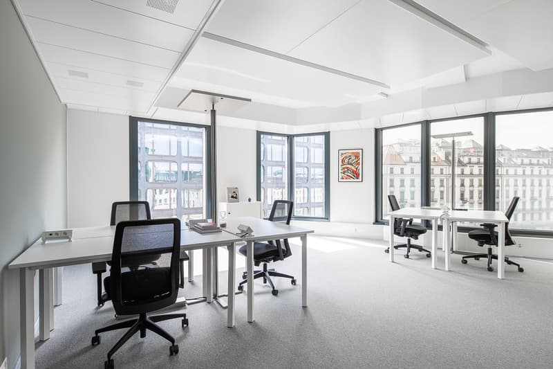 Un ufficio di coworking con design notevole per 10 persone a Spaces Main Station (3)