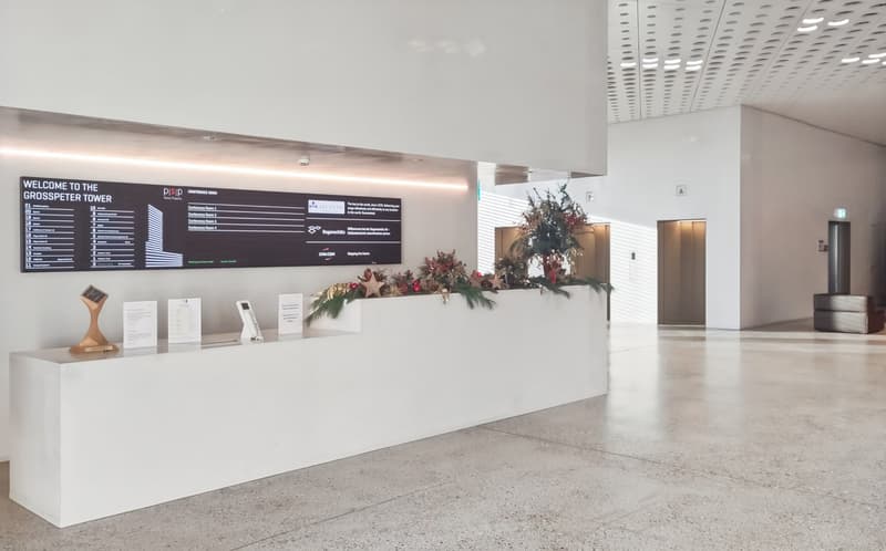 Travaillez, tenez des réunions et promouvez la collaboration dans des bureaux à Spaces Grosspeter Tower (6)