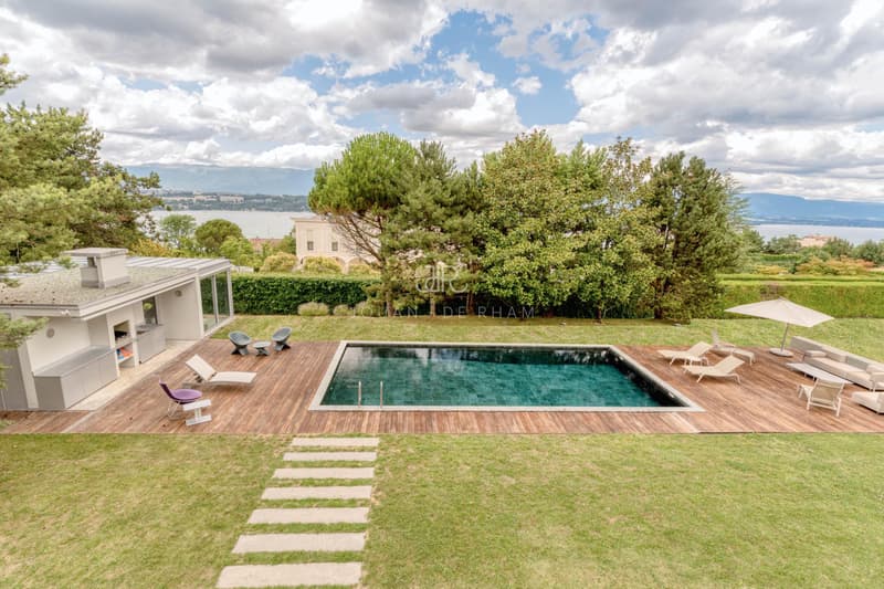 Cologny: Beautiful house ideally located with lake view (6)