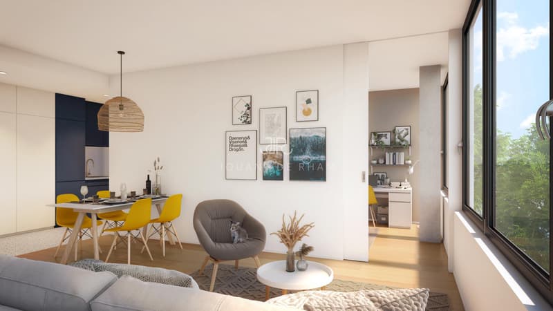 Wohnung mit Rendite 3,5 Zimmer - 64 m2 zur Verkauf für CHF 615'000.- (2)