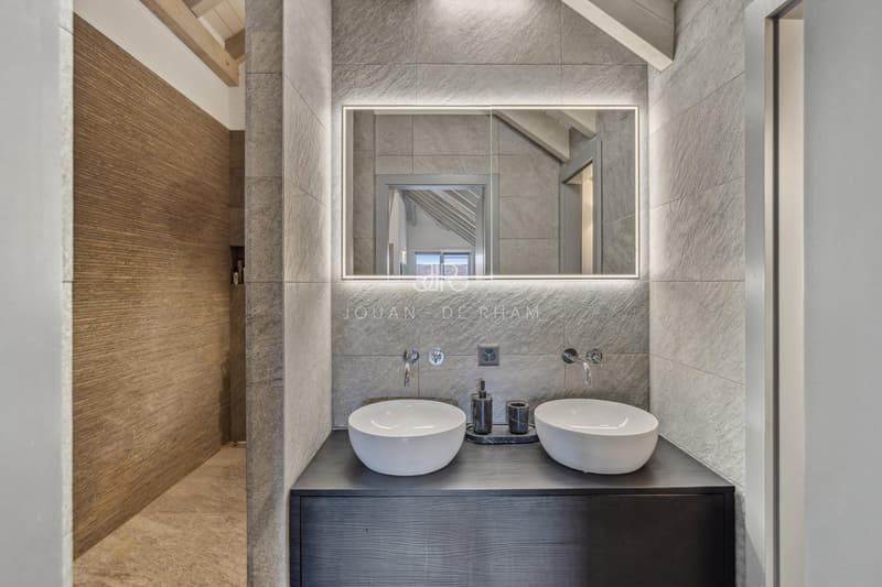 Grand Duplex intégralement rénové proche centre Nyon (Eysins) (9)