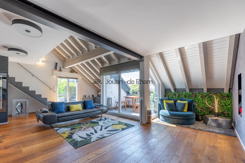 Eysins | Lumineux duplex intégralement rénové, à 10mn du coeur de Nyon (7)
