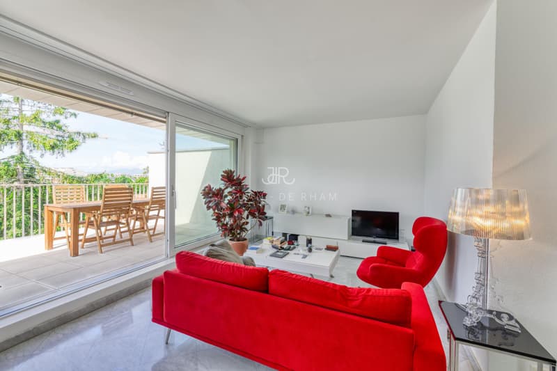 COLOGNY: Appartement de 4 pièces en attique avec vue imprenable vendu en SI (3)