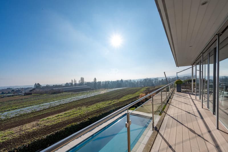 Genolier | Casa contemporanea con vista magnifica (2)