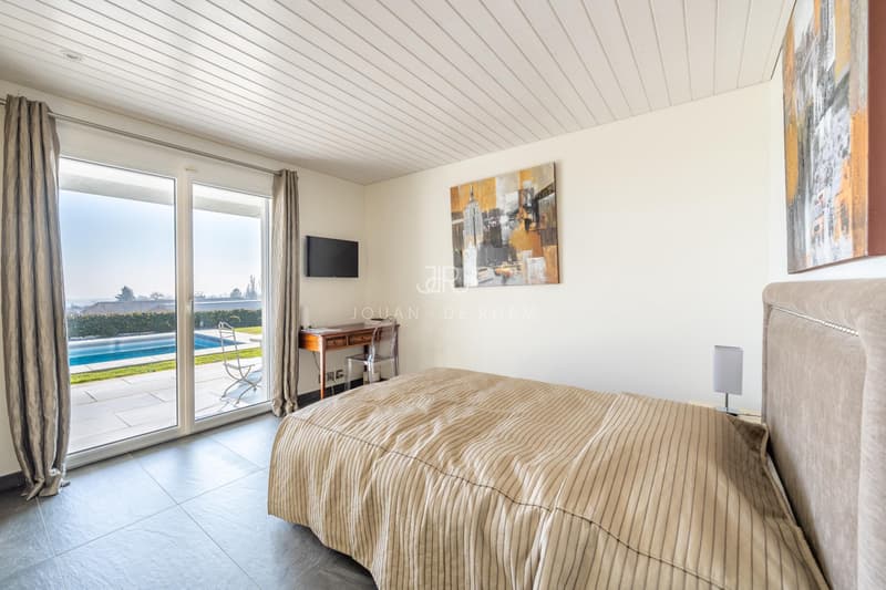 Genolier | Casa contemporanea con vista magnifica (11)
