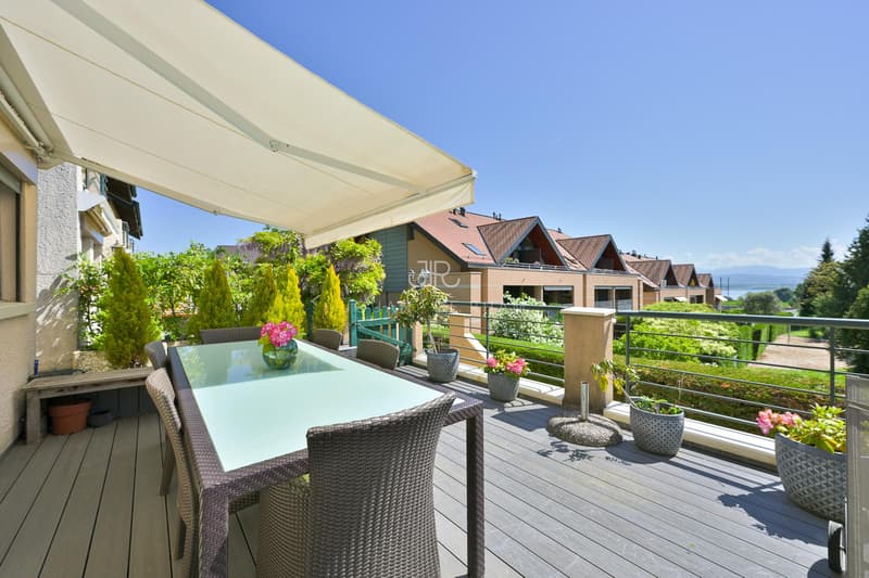 Founex | Villa mitoyenne au coeur du village - Vue Lac (2)