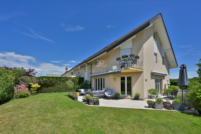 Bogis-Bossey | Villa jumelle au calme en Terre Sainte (2)
