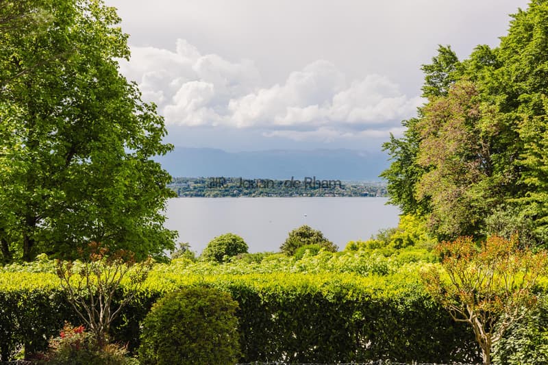 Cologny ? Propriété de caractère avec vue panoramique sur le Léman (1)