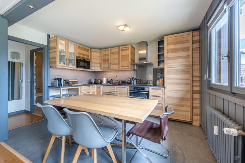 Megève ? Duplex rénové à Rochebrune (5)