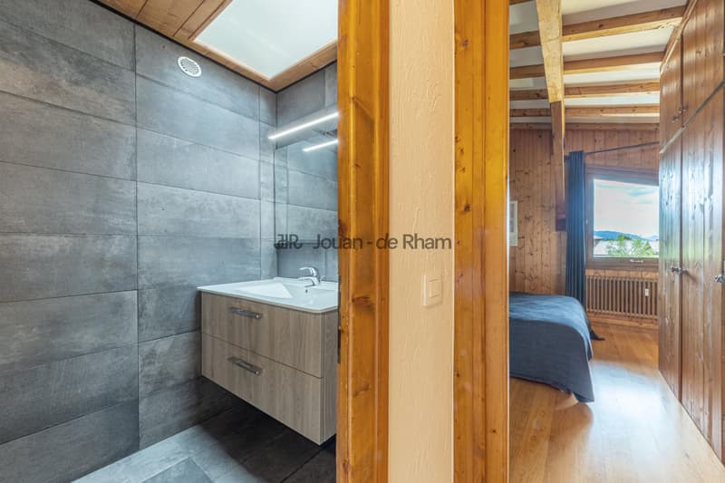 Megève ? Duplex rénové à Rochebrune (10)