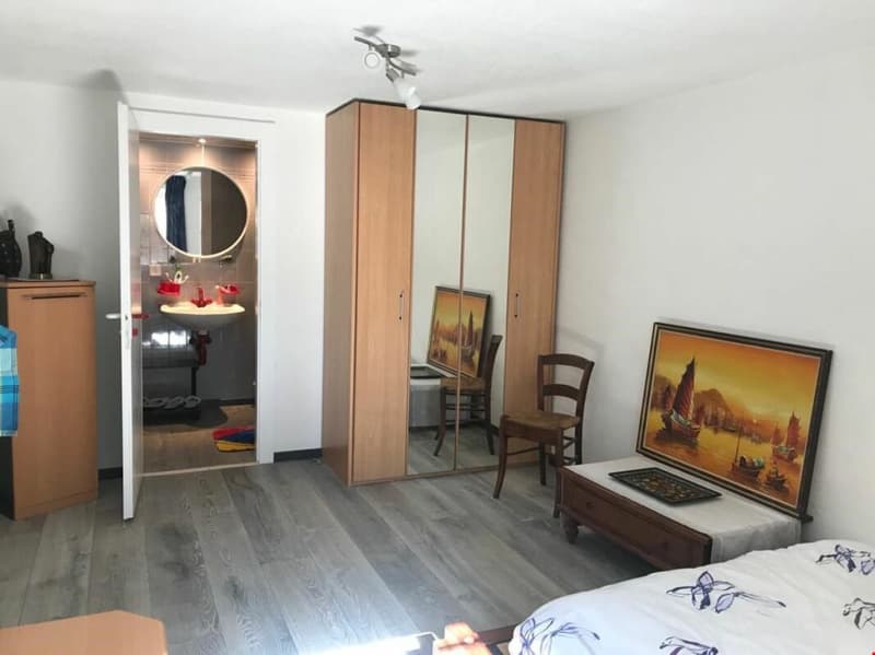 Bella camera ristrutturata in affitto in una villa (3)