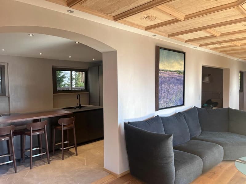 Chalet avec piscine intérieur à Crans-Montana (5)