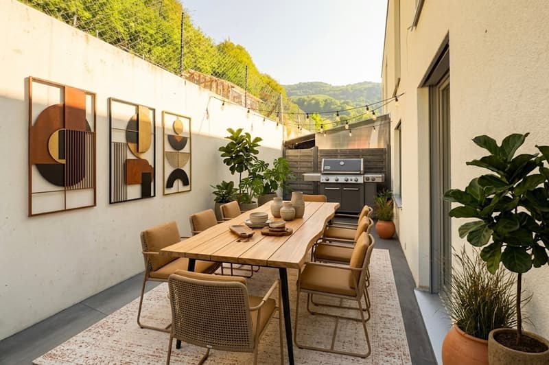projection terrasse