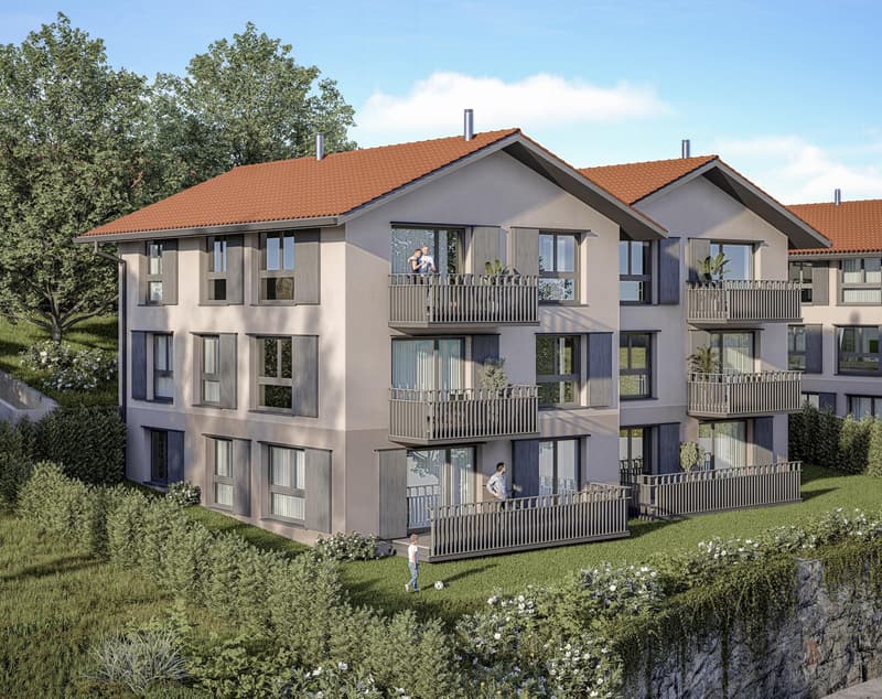 Charmant appartement neuf de 5 pieces Russin (1)