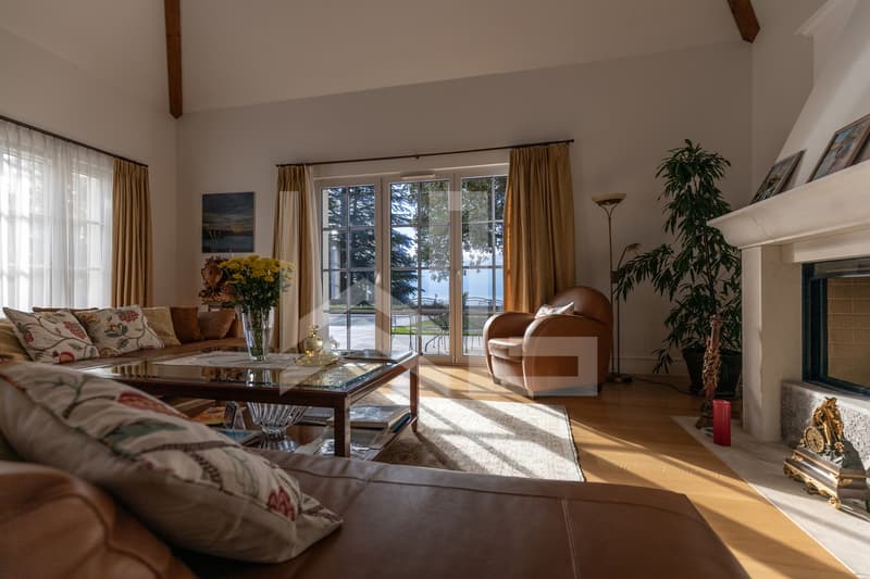 Elegant discreet property by the lake, close to Rolle city center (5)