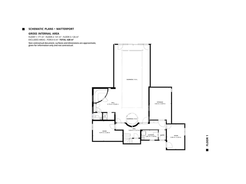 Propriété avec appartement attenant et piscine intérieure (12)
