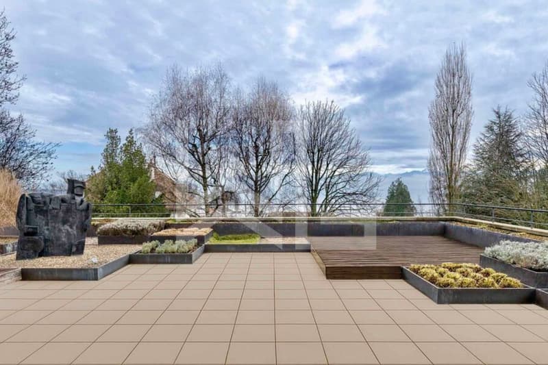 Superbo appartamento con terrazza eccezionale e cornice privilegiata (3)
