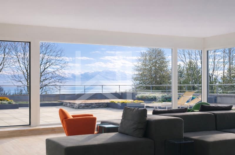 Superbo appartamento con terrazza eccezionale e cornice privilegiata (2)