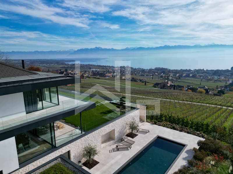Villa di lusso contemporanea dell'architetto con vista panoramica (10)