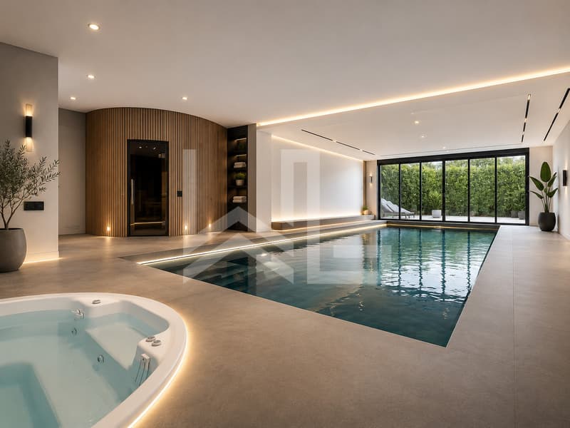 Propriété avec appartement attenant et piscine intérieure (4)