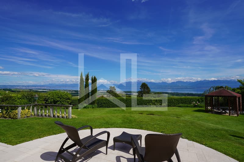 Villa avec vue imprenable sur la Côte, le Lac et les Alpes (12)