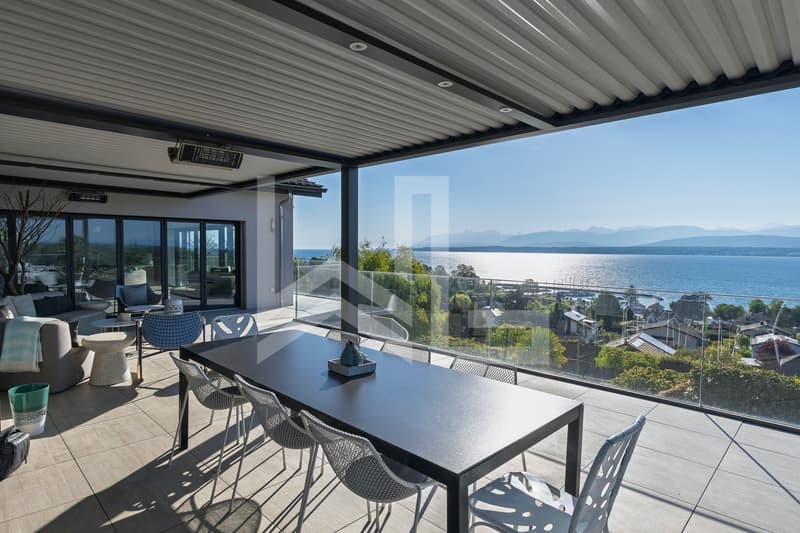 Propriété contemporaine d'exception - Vue panoramique lac (6)