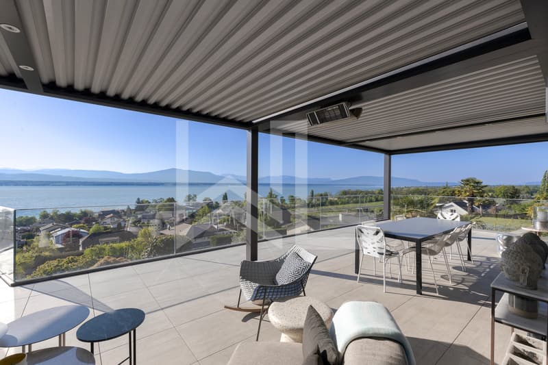 Propriété contemporaine d'exception - Vue panoramique lac (9)