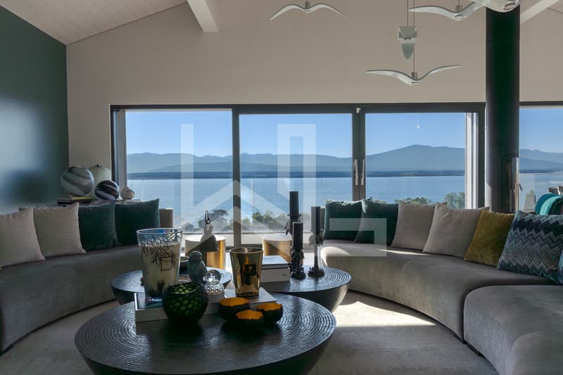 Propriété contemporaine d'exception - Vue panoramique lac (4)