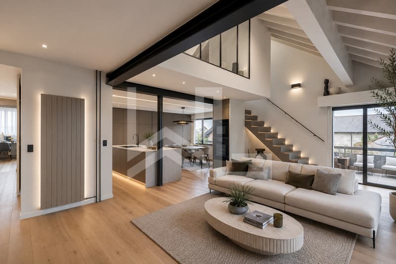 Superbe duplex entièrement rénové (2)