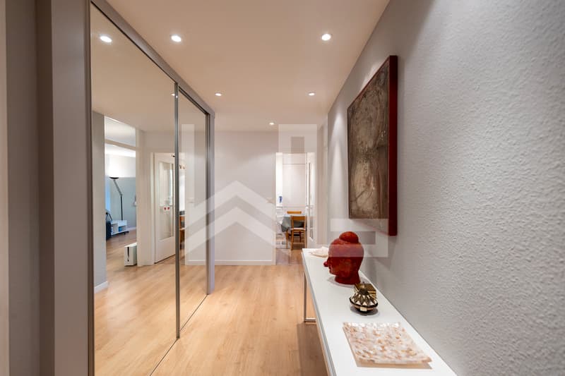 Appartement traversant avec jardin commun à 2 pas de la gare (2)