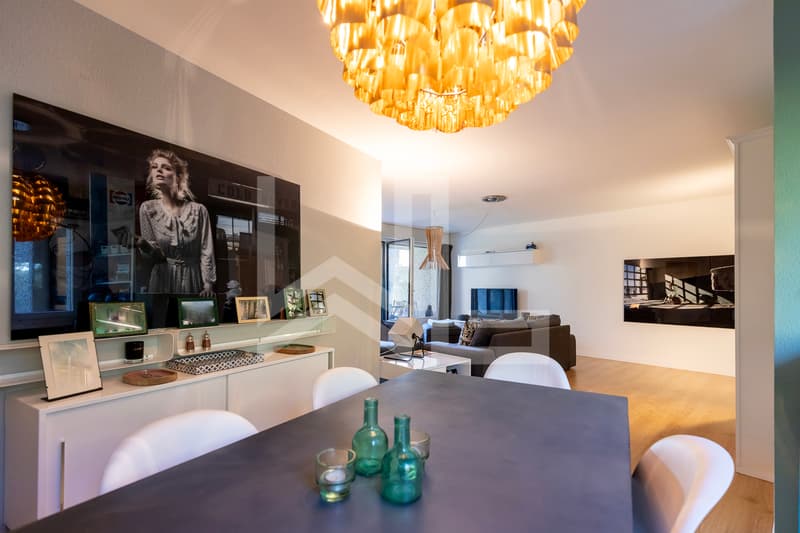 Appartement traversant avec jardin commun à 2 pas de la gare (6)