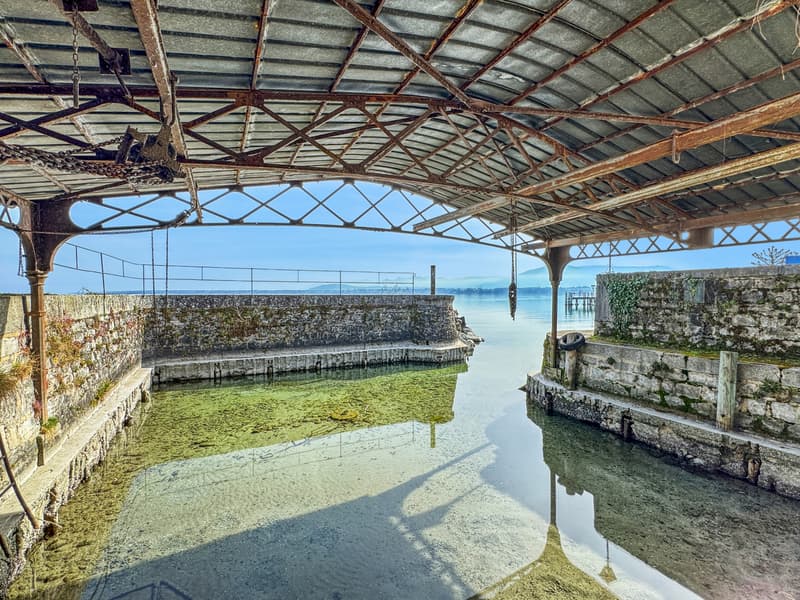 Versoix: Charmantes Villa direkt am Wasser, mit privatem Hafen (2)