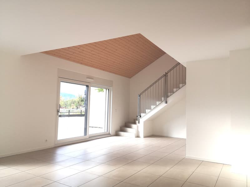 Ampio appartamento duplex di 5.5 locali con vista panoramica a Blonay (12)