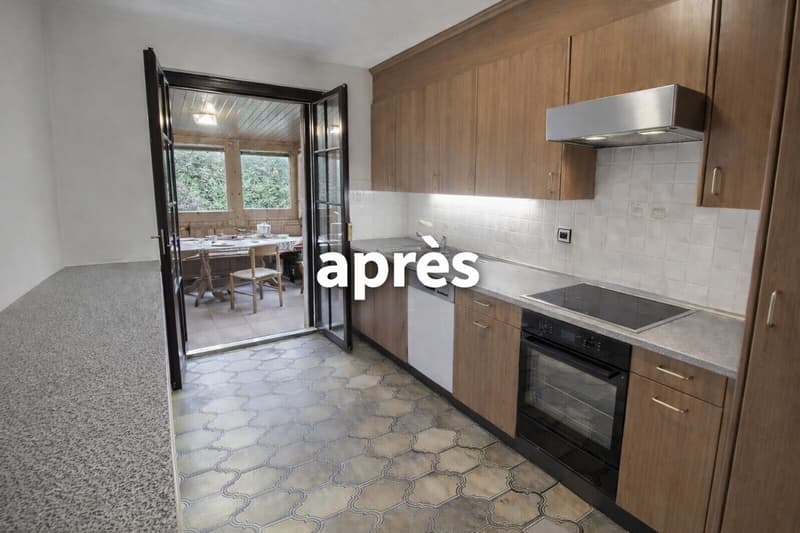 Very large single-family house in Cugy in viager, semi-occupied, without rent (6)