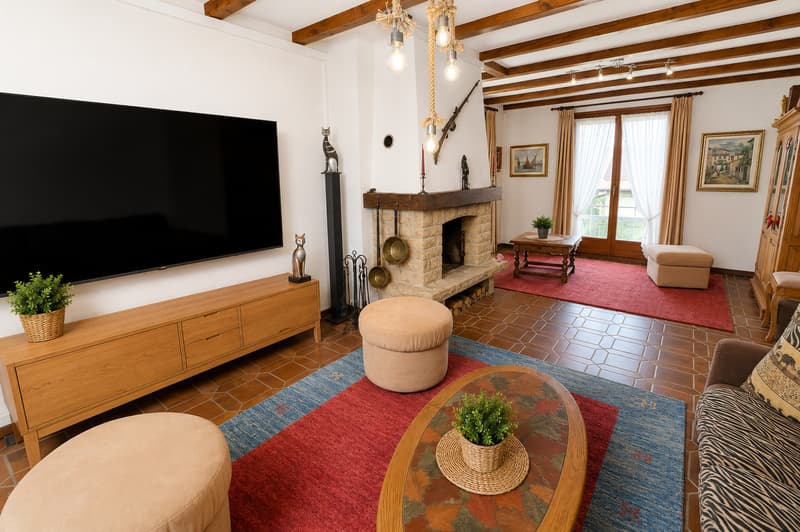 Beautiful single-family house in viager occupied without rent with a view of the Jura (12)