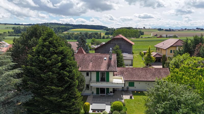 Beautiful single-family house in viager occupied without rent with a view of the Jura (7)