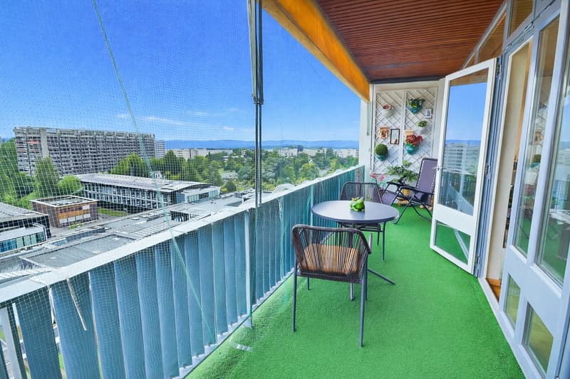 Schönes Apartment in höherem Stockwerk mit Pool in Viager besetzt ohne Rente (5)